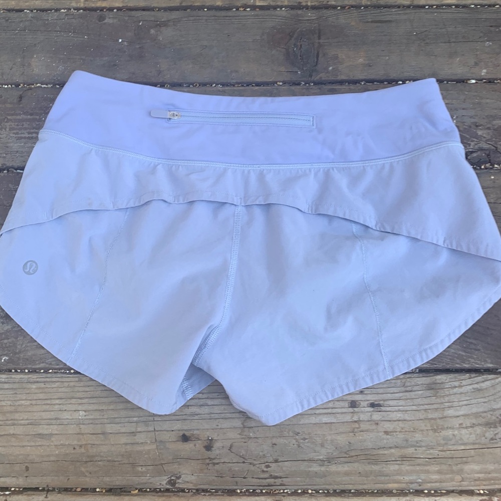 Lululemon Speed Up Shorts 2.5” lavender